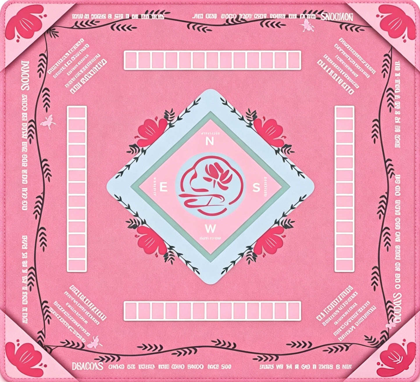 PRE ORDER：American Mahjong Mat — Artistic & Unique New Design | Card Game & Entertainment Accessory | Waterproof & Stain-Resistant Storage Mat