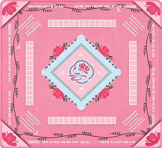 PRE ORDER：American Mahjong Mat — Artistic & Unique New Design | Card Game & Entertainment Accessory | Waterproof & Stain-Resistant Storage Mat