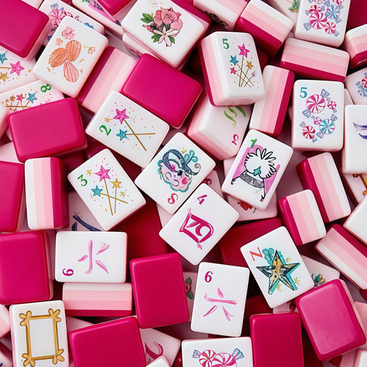 Blush Pink American Mahjong Set
