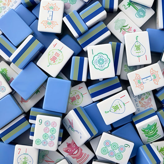 Floral Luxury American Mahjong Set | Elegant Gift for Mahjong Lovers
